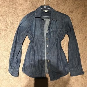 Banana republic chambray button up
